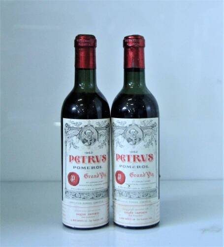 (2) 1962 Petrus 375ml, Pomerol