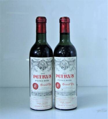 (2) 1962 Petrus 375ml, Pomerol