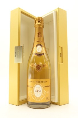 (1) 2006 Louis Roederer Cristal Millesime Brut, Champagne [JR18] [RP95] [WE95] [WS95] (GB)