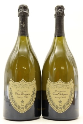 (2) 2010 Dom Perignon Brut, Champagne, 1500ml [WE96] [JR18.5]