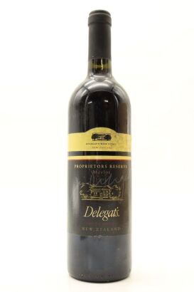 (1) 1996 Delegat's Reserve Merlot, Hawke's Bay