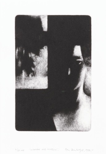 JOHN DRAWBRIDGE Woman and Window
