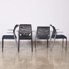 A Set of Four Meda Slim Chairs by Vitra - 2
