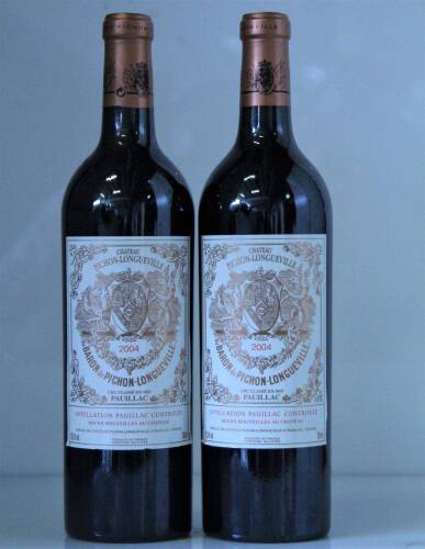 (2) 2004 Chateau Pichon Longueville Baron, Pauillac