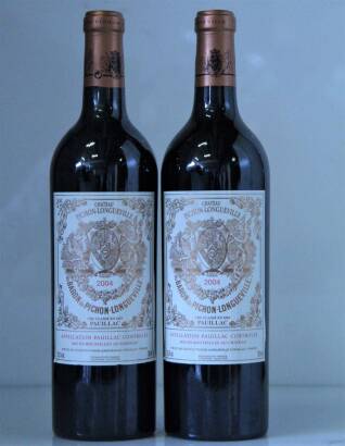 (2) 2004 Chateau Pichon Longueville Baron, Pauillac