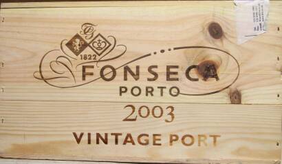 (12) 2003 Fonseca Vintage Port, Oporto