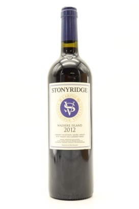 (1) 2012 Stonyridge Vineyard Larose, Waiheke Island