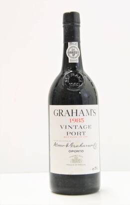 (1) 1985 Grahams Vintage Port, Oporto