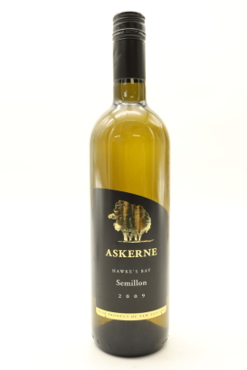 (1) 2009 Askerne Estate Semillon, Hawke's Bay