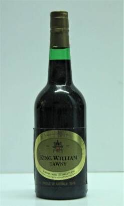 (2) NV Norman's King William Tawny Port, South Australia