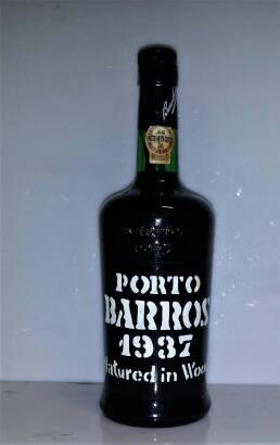 (1) 1937 Barros Vintage Port (matured in oak), Oporto