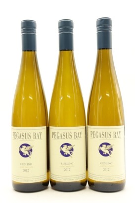 (3) 2012 Pegasus Bay Riesling, Waipara &diams;