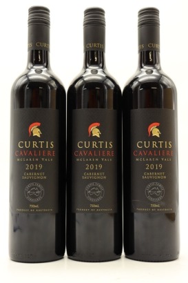 (3) 2019 Curtis Family Vineyards 'Cavaliere' Cabernet Sauvignon, McLaren Vale