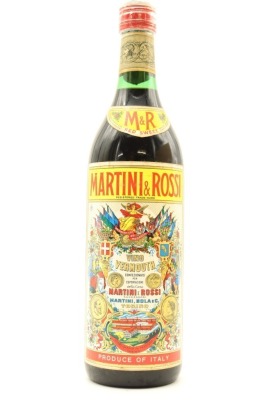 (1) Martini & Rossi Sweet Red Vermouth, circa 1970s (TS)