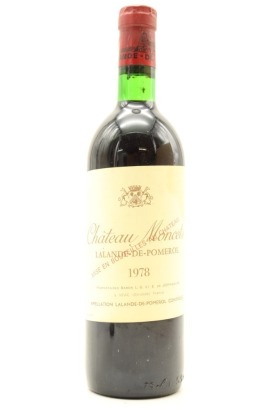 (1) 1978 Chateau Moncets, Lalande-de-Pomerol