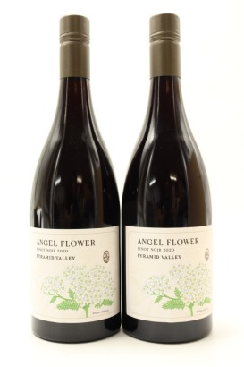 (2) 2020 Pyramid Valley Vineyards 'Angel Flower' Pinot Noir, Canterbury [JR17.5]