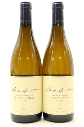 (2) 2020 Millton Clos de Ste. Anne Naboth's Vineyard Chardonnay, Gisborne