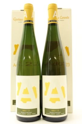 (2) 2010 Gustave Lorentz Riesling Addict 1.23 Altenberg de Bergheim, Alsace Grand Cru [WE94] (GB)