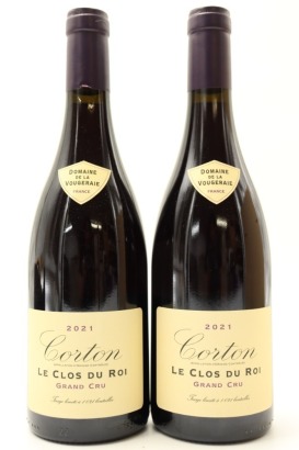 (2) 2021 Domaine de la Vougeraie Corton Clos du Roi Grand Cru, Cote de Beaune