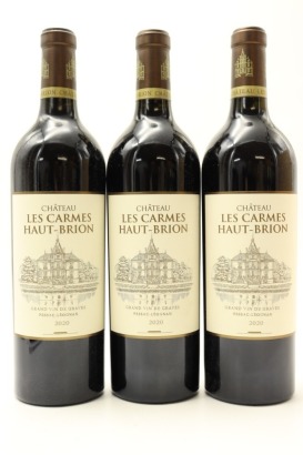 (3) 2020 Chateau Les Carmes Haut-Brion, Pessac-Leognan [JR17] [RP97]