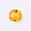 A Loose 14.37ct Oval Cut Citrine