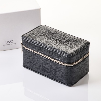 IWC Nappa Leather Jewellery / Watch Zip Around Travel Case - Unused