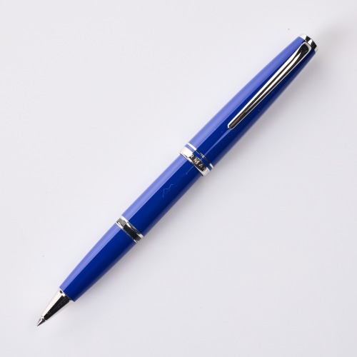 Montblanc Cruise Collection Blue Ballpoint Pen 113073 with Box - Near new