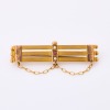 9ct Yellow Gold, Bar Brooch