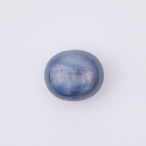 Loose 4.45ct Burmese Gray Blue Star Sapphire, no Indication of Heat Treatment