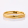 18ct Yellow Gold, Plain Band, Size N