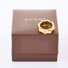 Gucci, 18ct Yellow Gold, Flexible 6.7mm Bamboo Ring with Box - 2