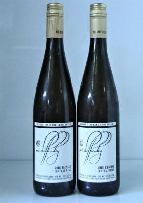 (2) 2003 Mt Difficulty 'Long Gully' Riesling, Central Otago
