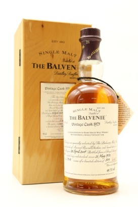 (1) The Balvenie Vintage Cask 30 Year Old Single Malt Scotch Whisky, 49.7% ABV (GB)