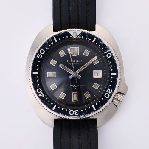 Stainless Steel, 41mm Seiko 6105-8110 "Willard" Divers Automatic Wristwatch