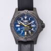 DLC Blacksteel, 45mm Breitling Avenger Seawolf Code Yellow Limited Edition Wristwatch