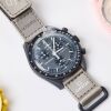 A Complete Set of Eleven OMEGA X Swatch, MoonSwatch Bio Ceramic Quartz Chronograph Wristwatches - 3