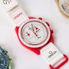 A Complete Set of Eleven OMEGA X Swatch, MoonSwatch Bio Ceramic Quartz Chronograph Wristwatches - 7