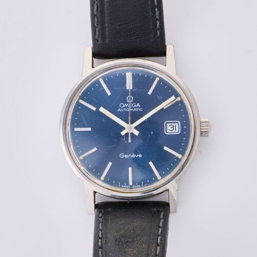 Stainless Steel, 34.5mm OMEGA Geneve Automatic Wristwatch, circa 1973