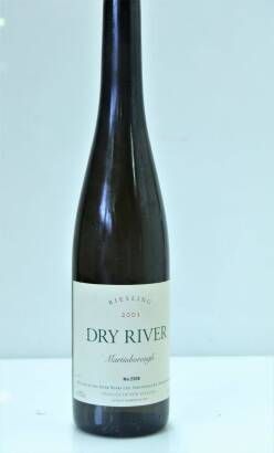 (1) 2001 Dry River Riesling, Martinborough