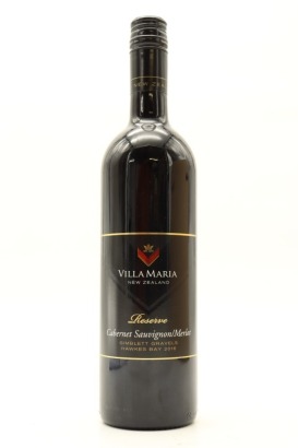 (1) 2016 Villa Maria Reserve Cabernet Sauvignon - Merlot, Gimblett Gravels