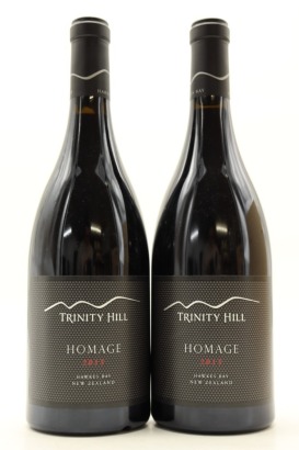 (2) 2015 Trinity Hill Homage Syrah, Gimblett Gravels [JR17]