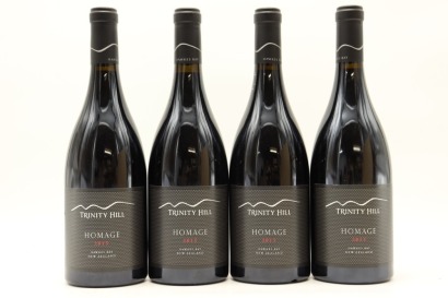 (4) 2015 Trinity Hill Homage Syrah, Gimblett Gravels [JR17]