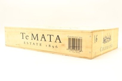 (6) 2016 Te Mata Estate Coleraine, Hawke's Bay (OWC)♦