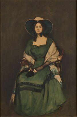 JOHN LAVERY Mary in Green