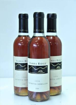 (3) 1996 Yarra Ridge Botrytis Semillon 375ml, Yarra