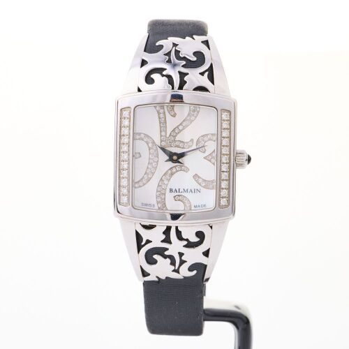 A Stainless Steel / Diamond, Pierre Balmain Quartz Wristwatch