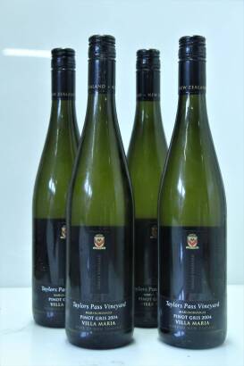 (4) 2004 Villa Maria 'Taylors Pass' Pinot Gris, Marlborough