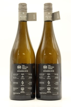 (2) 2019 The Hunting Lodge 'Homeblock Waimauku' Wild Ferment Sauvignon Blanc, Auckland