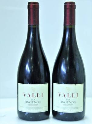 (2) 1998 Valli 'Colleens Vineyard' Pinot Noir, Gibbston