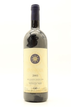 (1) 2003 Tenuta San Guido Sassicaia Bolgheri, Tuscany [JR17.5]